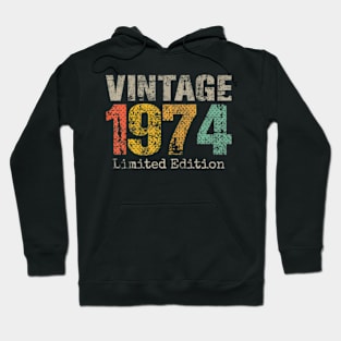 1974 50Th Birthday 50 Year Old For Men Women Hoodie